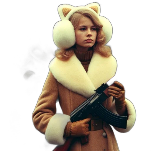jacket, weapon, animal, concept art transparent PNG cut-out