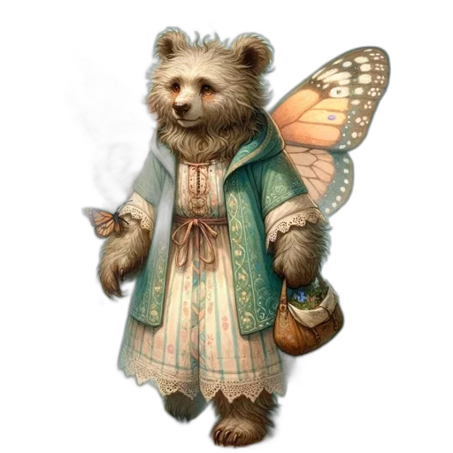 creature, animal, staff, concept art transparent PNG cut-out