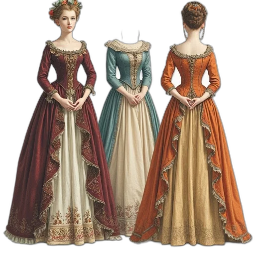 dress, crown, jewelry, concept art transparent PNG cut-out