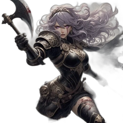 sword, weapon, staff, fantasy art transparent PNG cut-out