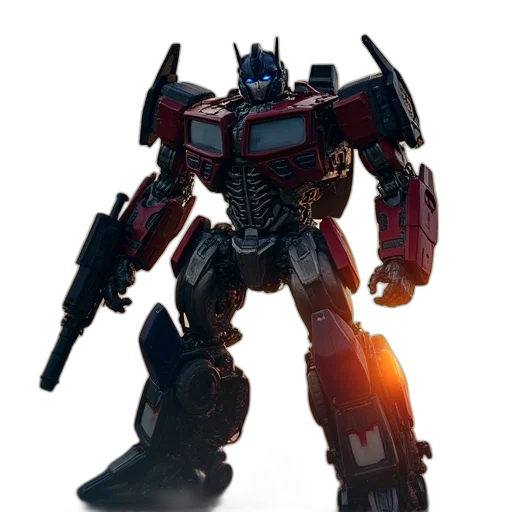 robot, weapon, concept art, 3d render transparent PNG cut-out