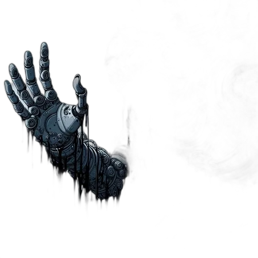 weapon, mask, robot, concept art transparent PNG cut-out