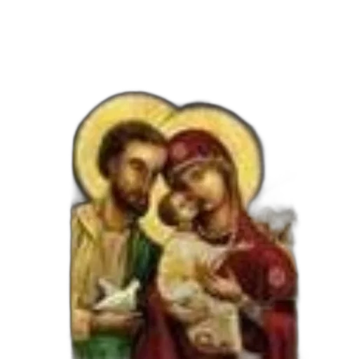 pixel art, religious, icon, depicting transparent PNG cut-out