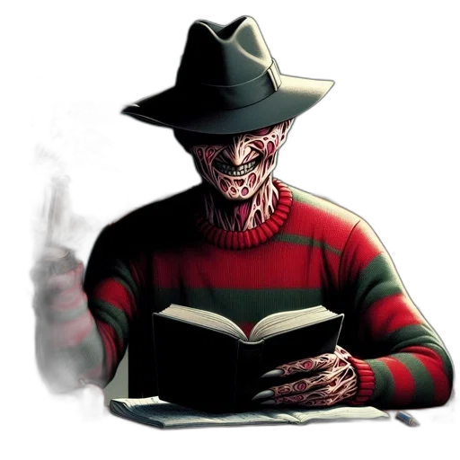 hat, creature, face, staff transparent PNG cut-out