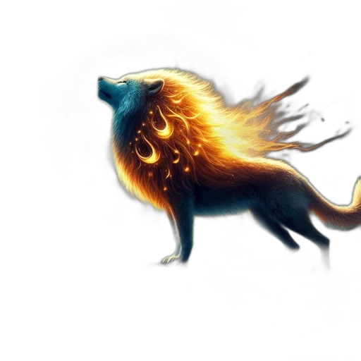 dragon, animal, creature, staff transparent PNG cut-out