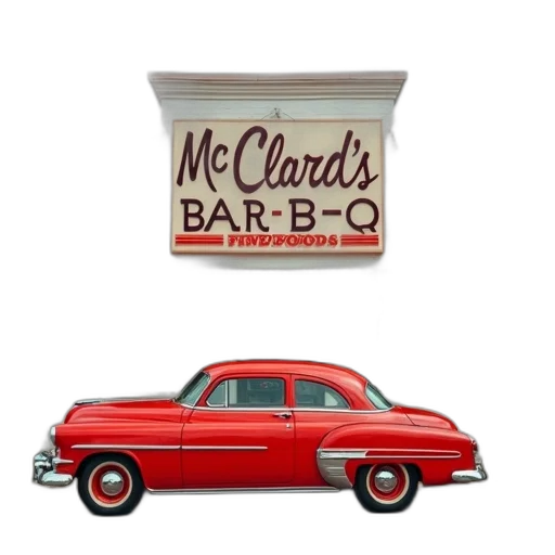 food, car, 3d render, photorealistic transparent PNG cut-out