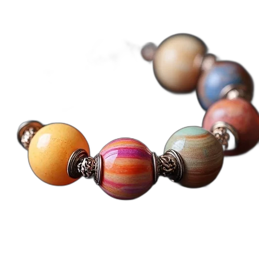 jewelry, outer space, colorful, earth tones transparent PNG cut-out