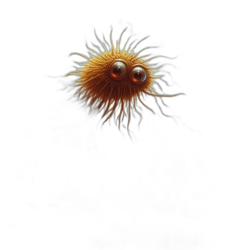 creature, hair, animal, staff transparent PNG cut-out