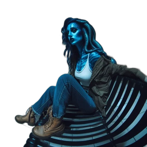 mask, shoes, jacket, concept art transparent PNG cut-out