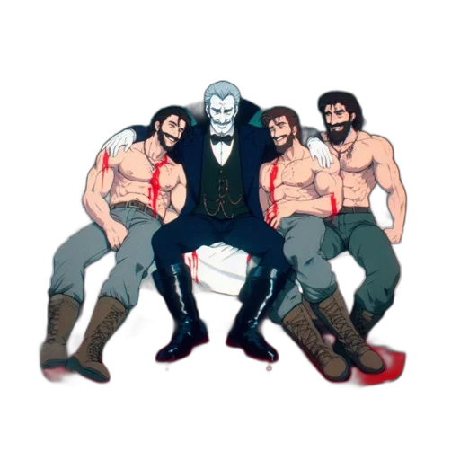 comic book art, concept art, pixel art, cartoon transparent PNG cut-out