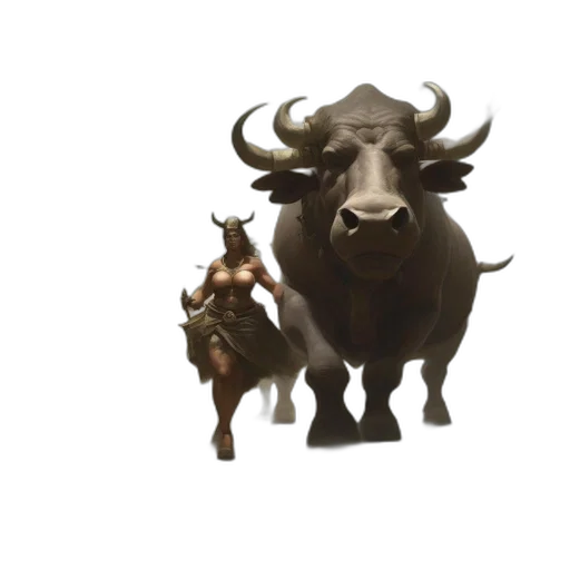 animal, concept art, fantasy art, 3d render transparent PNG cut-out