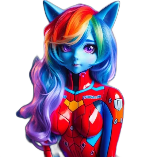 robot, dress, fantasy art, comic book art transparent PNG cut-out
