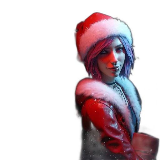 face, hat, jacket, concept art transparent PNG cut-out