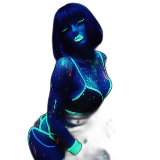 robot, dress, mask, 3d render transparent PNG cut-out