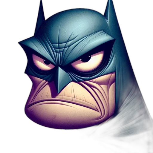 face, mask, comic book art, concept art transparent PNG cut-out