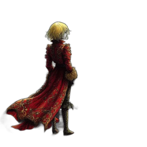 dress, sword, staff, jacket transparent PNG cut-out