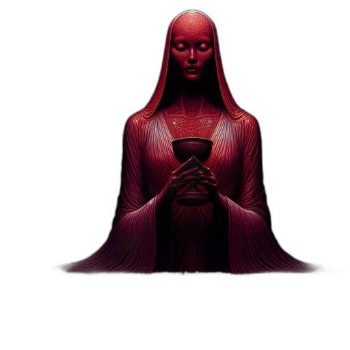 dress, mask, face, creature transparent PNG cut-out