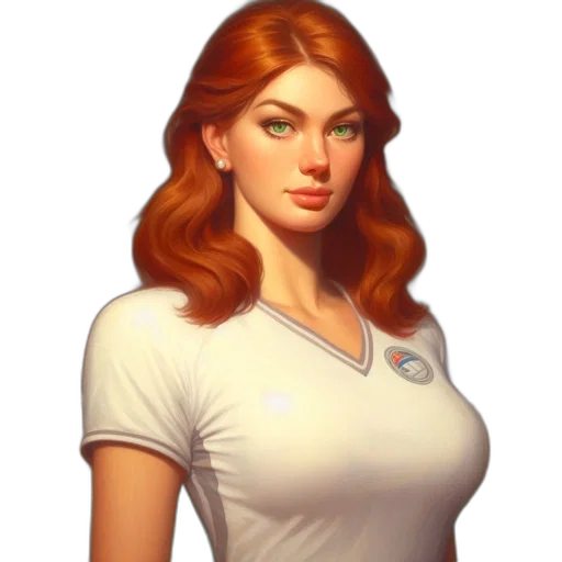 staff, dress, face, fantasy art transparent PNG cut-out