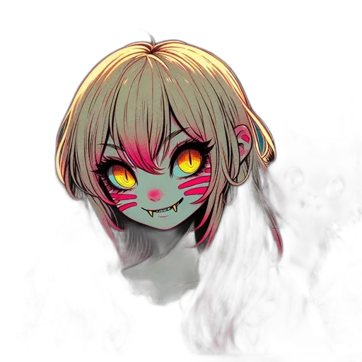 mask, face, creature, staff transparent PNG cut-out