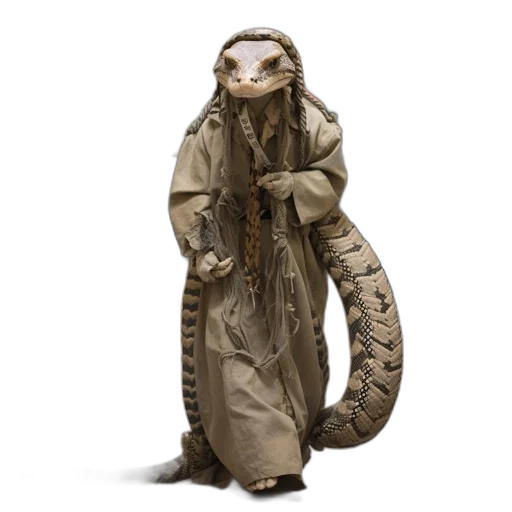 creature, dragon, animal, staff transparent PNG cut-out