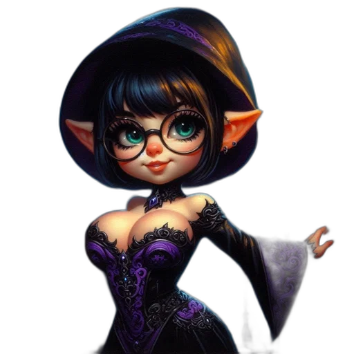 dress, fantasy art, concept art, 3d render transparent PNG cut-out