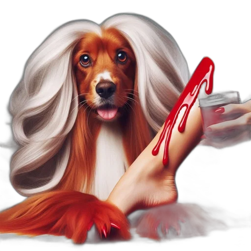 shoes, hair, animal, dress transparent PNG cut-out