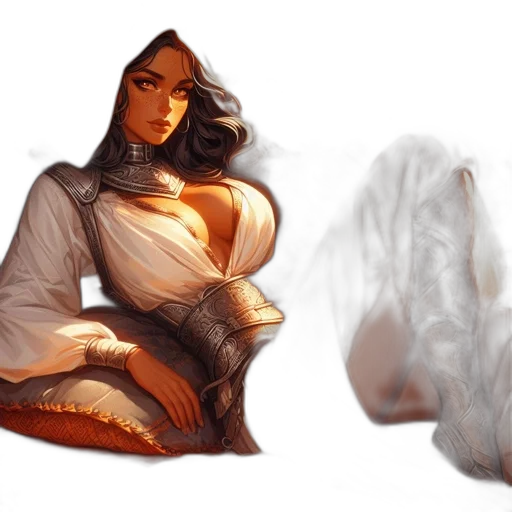 concept art, fantasy art, photorealistic, 3d render transparent PNG cut-out