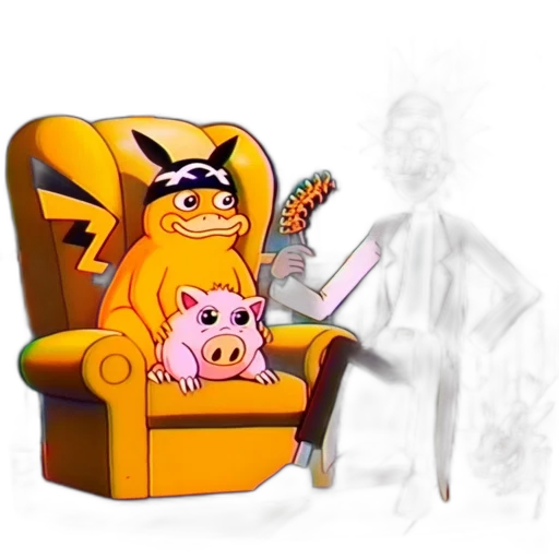 furniture, animal, creature, weapon transparent PNG cut-out