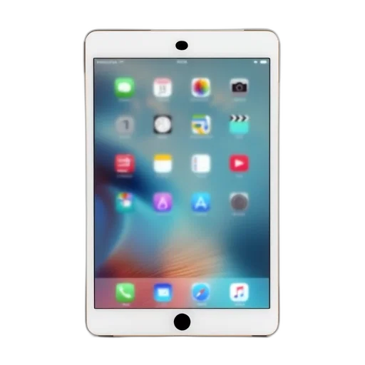 white, tablet, black, camera transparent PNG cut-out