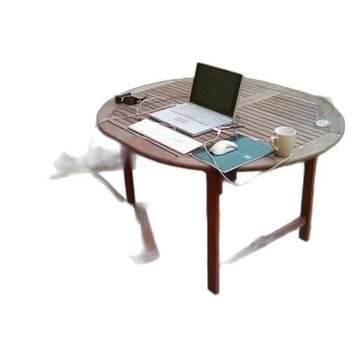 furniture, staff, 3d render, laptop transparent PNG cut-out