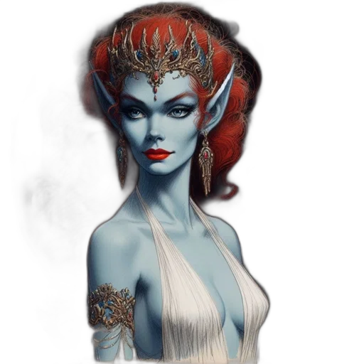 fantasy art, concept art, comic book art, pixel art transparent PNG cut-out