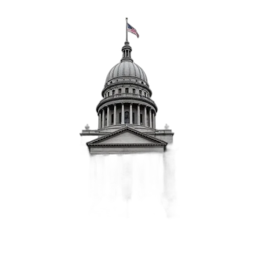 building, large, ornate, dome transparent PNG cut-out
