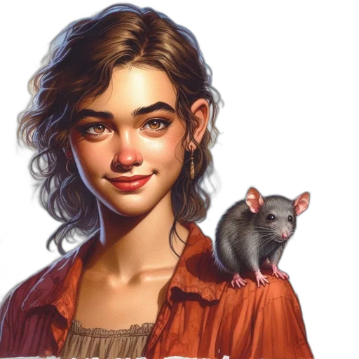 face, animal, concept art, photorealistic transparent PNG cut-out