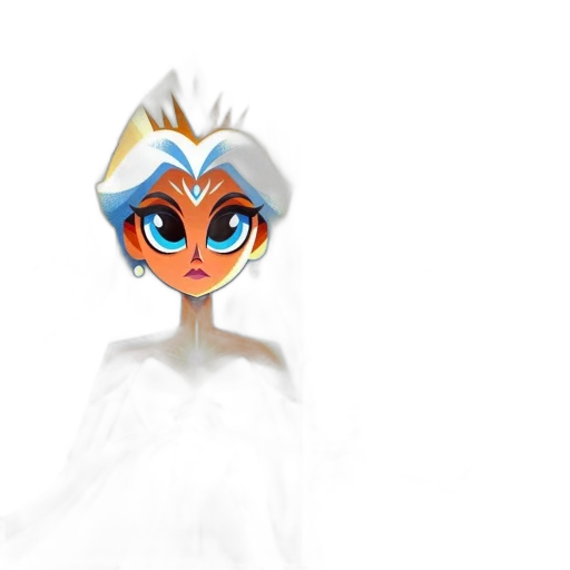 mask, crown, 3d render, concept art transparent PNG cut-out
