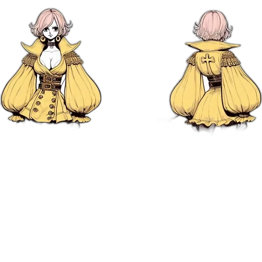 crown, hair, dress, creature transparent PNG cut-out