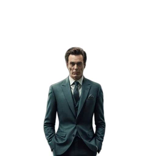 jacket, robot, staff, face transparent PNG cut-out