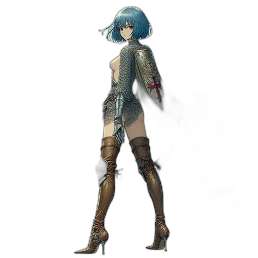 dress, sword, robot, weapon transparent PNG cut-out