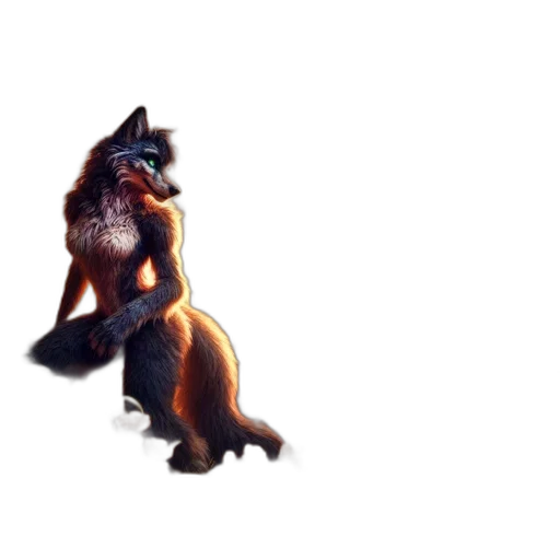 animal, creature, staff, dress transparent PNG cut-out