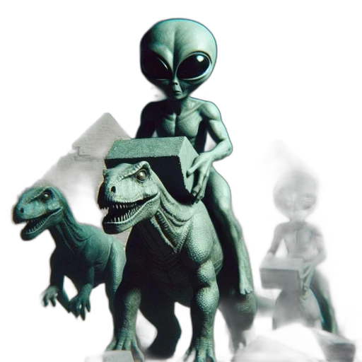 creature, dragon, robot, animal transparent PNG cut-out