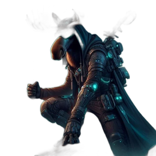 mask, sword, weapon, jacket transparent PNG cut-out