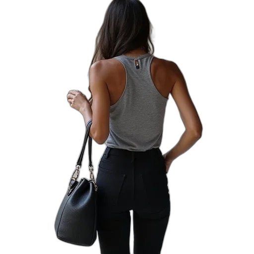 jacket, dress, dark, monochrome transparent PNG cut-out