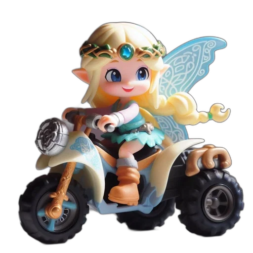 concept art, fantasy art, 3d render, miniature transparent PNG cut-out