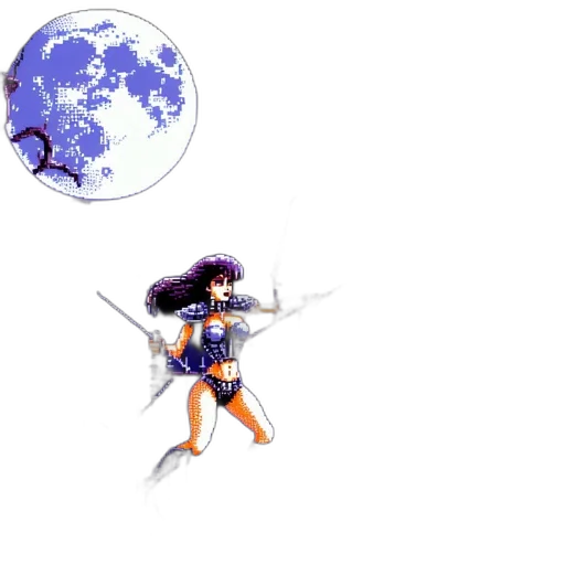 sword, pixel art, concept art, anime transparent PNG cut-out
