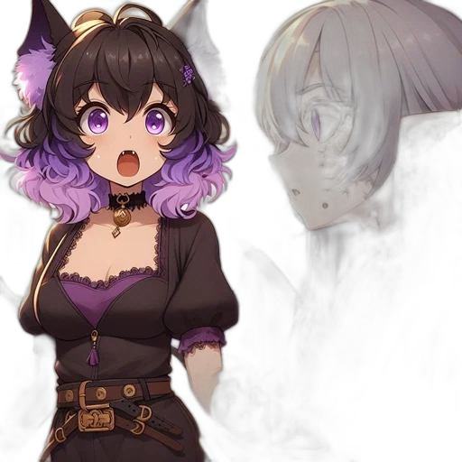 mask, staff, creature, dress transparent PNG cut-out
