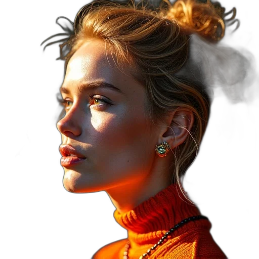 jewelry, face, crown, hair transparent PNG cut-out