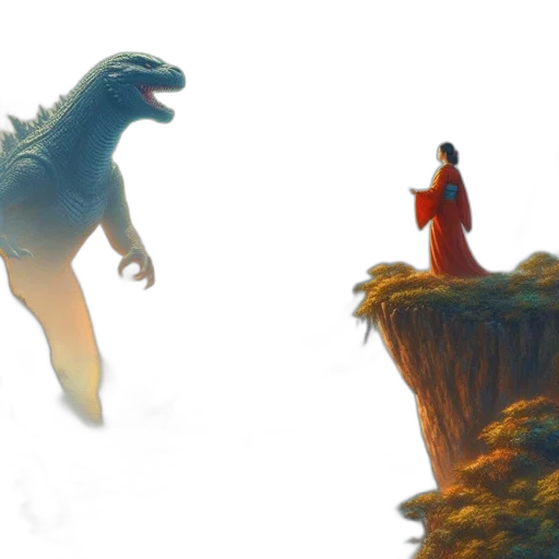 dragon, creature, concept art, fantasy art transparent PNG cut-out