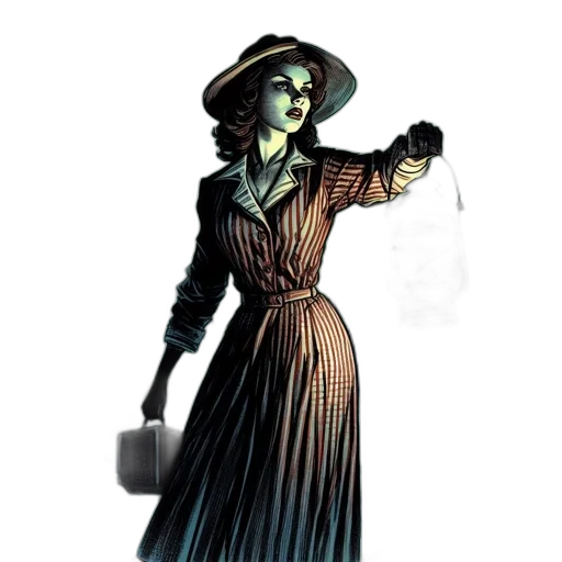 staff, dress, concept art, comic book art transparent PNG cut-out