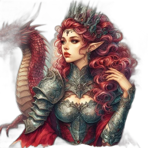 dragon, fantasy art, concept art, comic book art transparent PNG cut-out