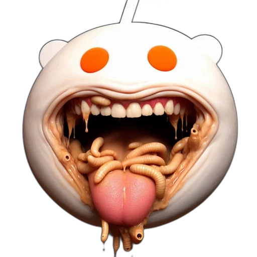 creature, face, food, mask transparent PNG cut-out