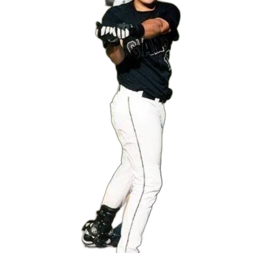 baseball, player, giants, jersey transparent PNG cut-out